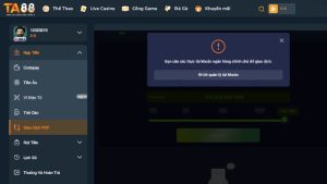 Vì sao nạp tiền TA88 bị lỗi - Tìm hiểu nguyên nhân